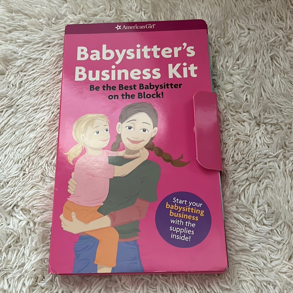 Babysitting business kit . Entire kit untouched , excellent condition.
